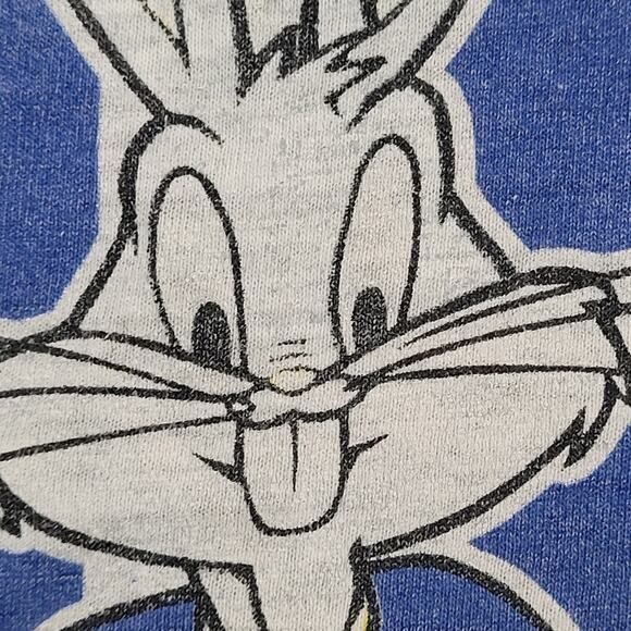 Vintage 1995 Bugs-Bunny Shirt Womens 2XL 25x31 Faded - Picture 14 of 16